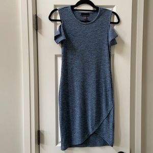 Cold Shoulder Knit Dress